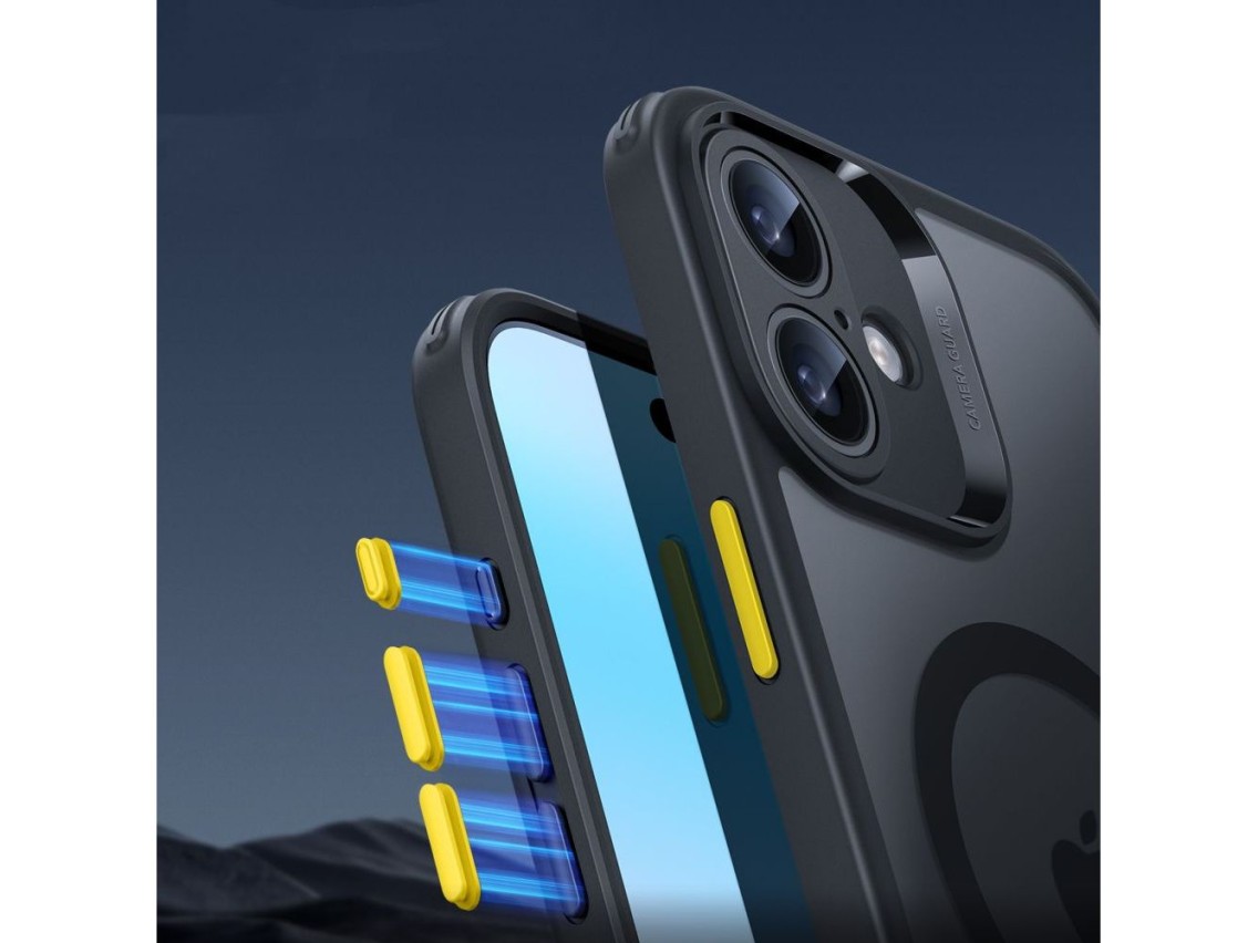 ESR Classic Pro Set Halolock MagSafe case for iPhone 16 - black