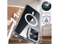 Conjunto de capa ESR Classic Hybrid com suporte, Halolock e MagSafe + película de vidro temperado pa Conjunto de capa ESR Classic Hybrid com suporte, Halolock e MagSafe + película de vidro temperado pa