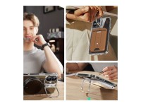 Conjunto de capa ESR Classic Hybrid com suporte, Halolock e MagSafe + pel�cula de vidro temperado pa