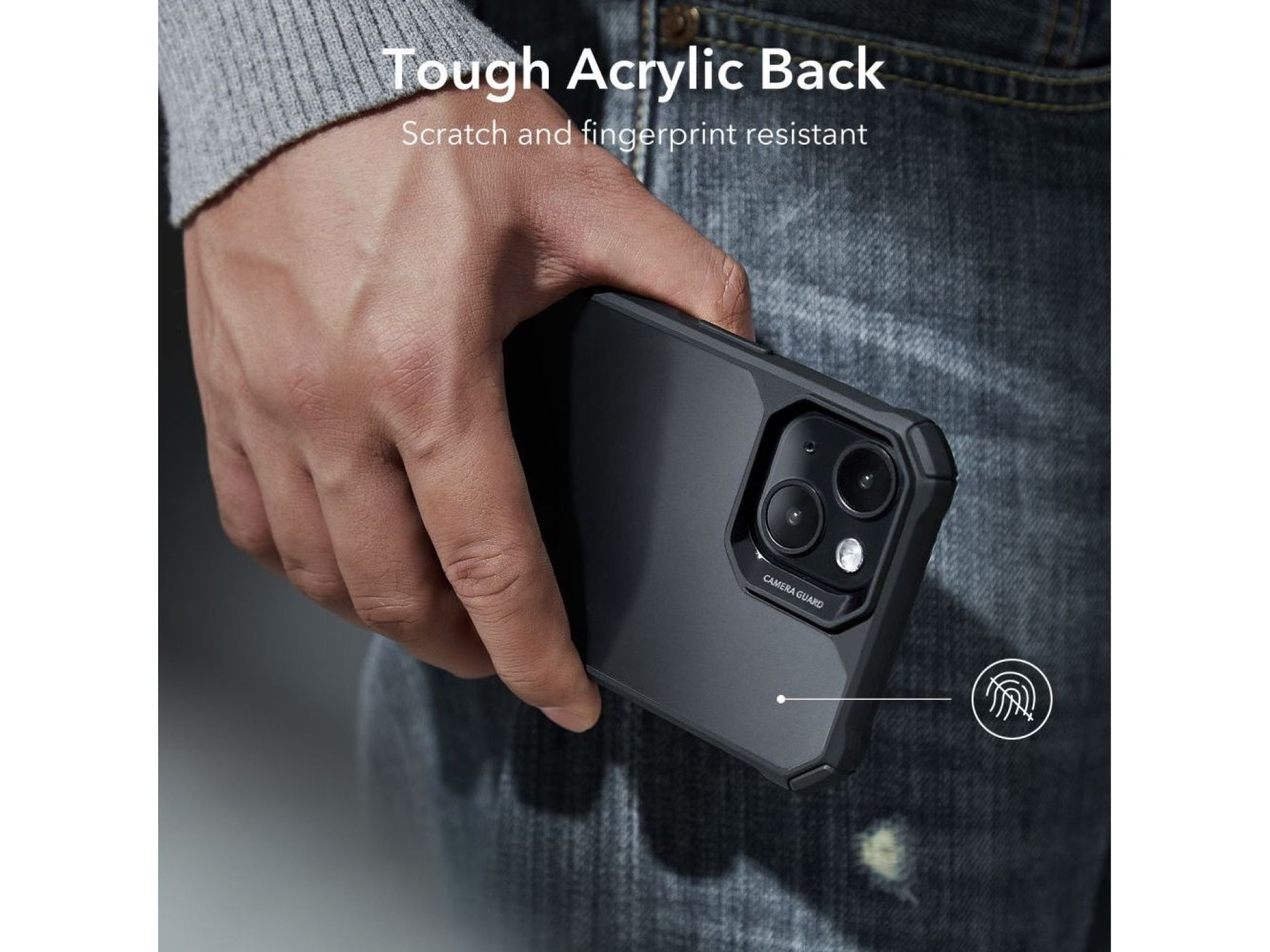 ESR Air Armor Case for iPhone 14 Plus - Matte Black