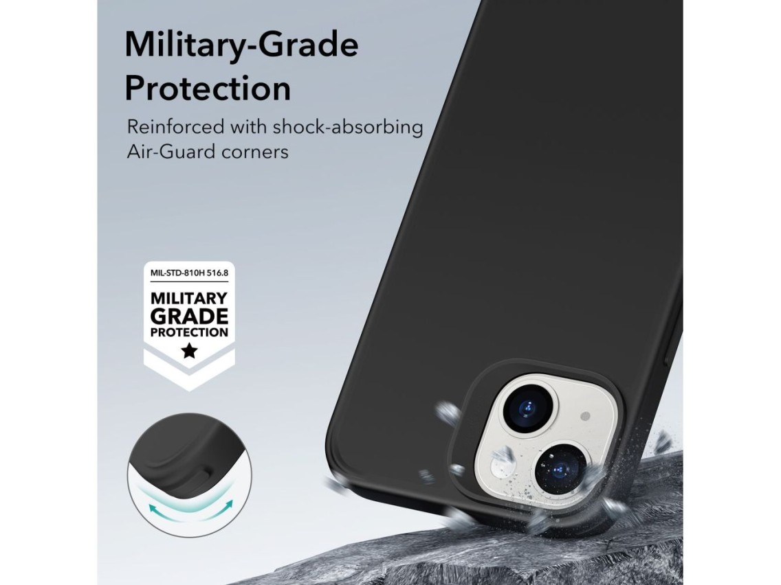 Funda ESR Classic Hybrid Halolock MagSafe para iPhone 14 Plus - Negra