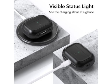 ESR Orbit Halolock with MagSafe for Apple AirPods Pro 1 / 2 - black ESR Orbit Halolock with MagSafe for Apple AirPods Pro 1 / 2 - black