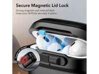 ESR Pulse Halolock Case with MagSafe for Apple AirPods Pro 1/2 - Black ESR Pulse Halolock Case with MagSafe for Apple AirPods Pro 1/2 - Black