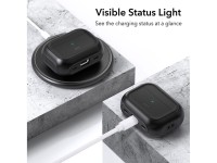 Capa ESR Orbit Halolock com MagSafe para Apple AirPods Pro 1/2 - preta Capa ESR Orbit Halolock com MagSafe para Apple AirPods Pro 1/2 - preta