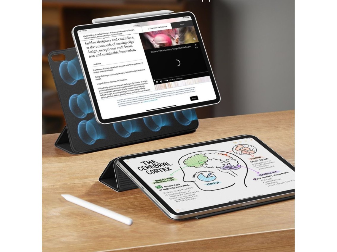 Funda magnética ESR Rebound para iPad Pro de 11'' (2024) - Negra