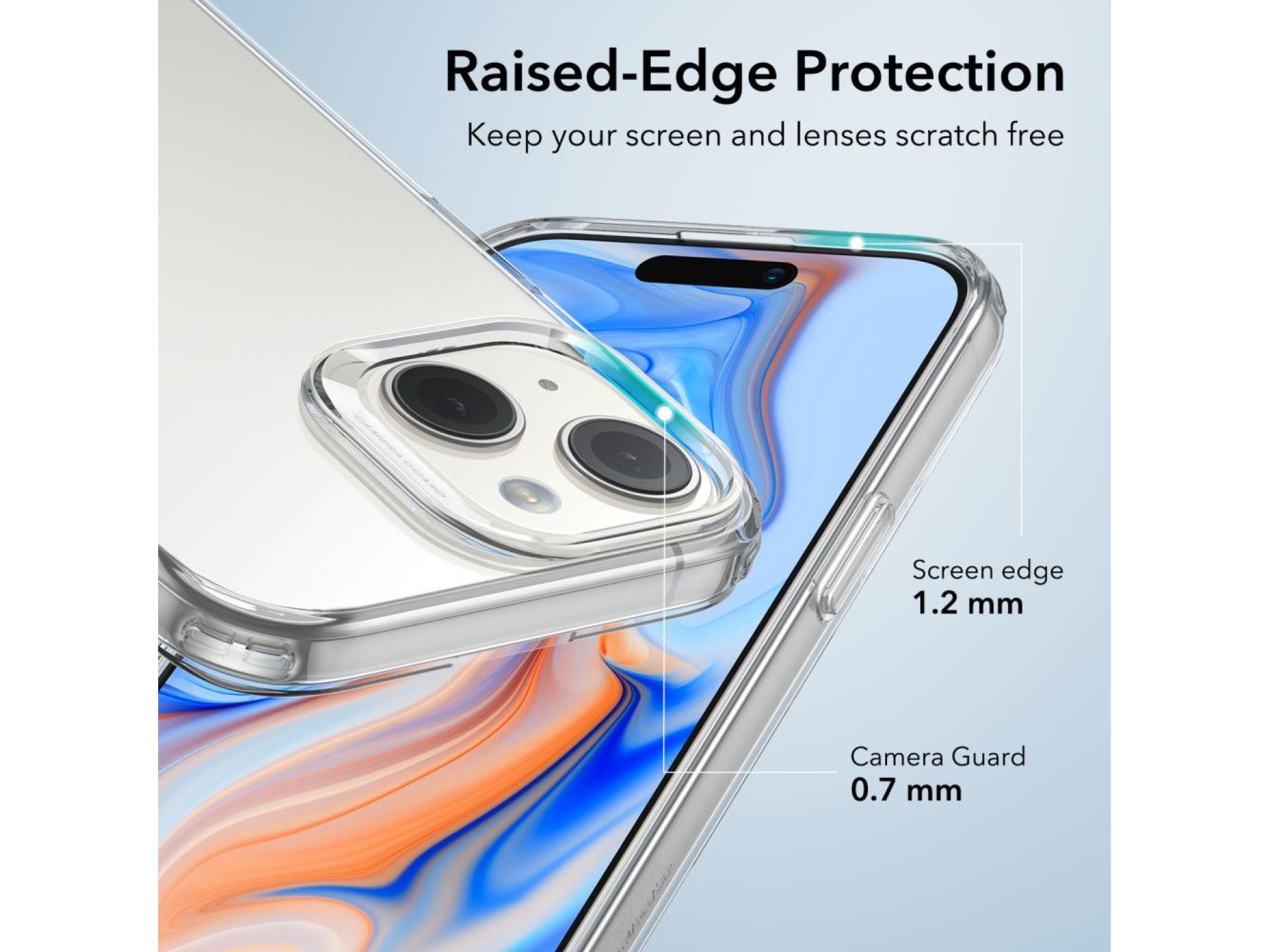 ESR Project Zero iPhone 15 Case - Clear