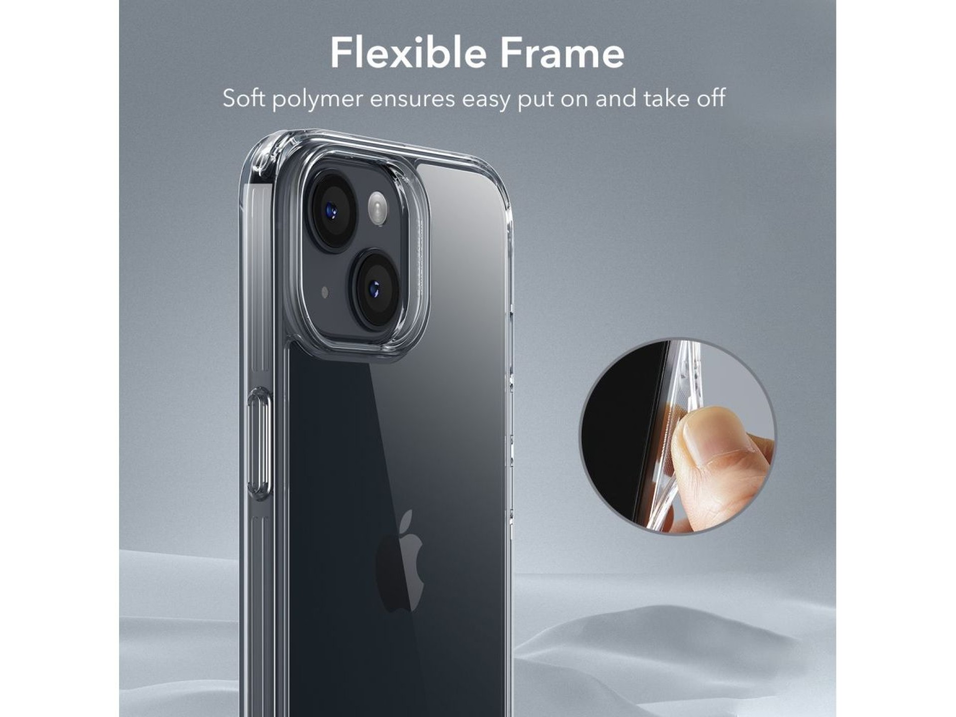 ESR Ice Shield iPhone 15 Plus Case - Clear