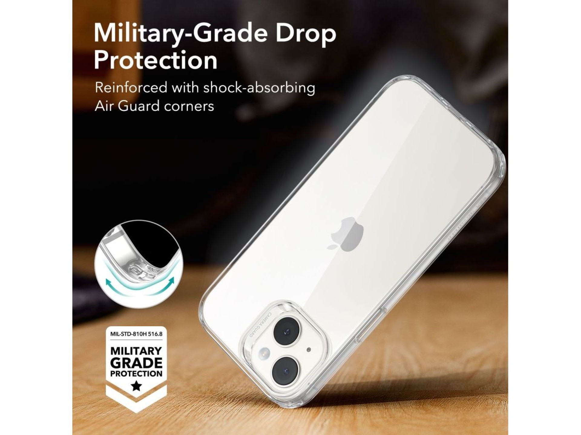 ESR Project Zero iPhone 15 Case - Clear