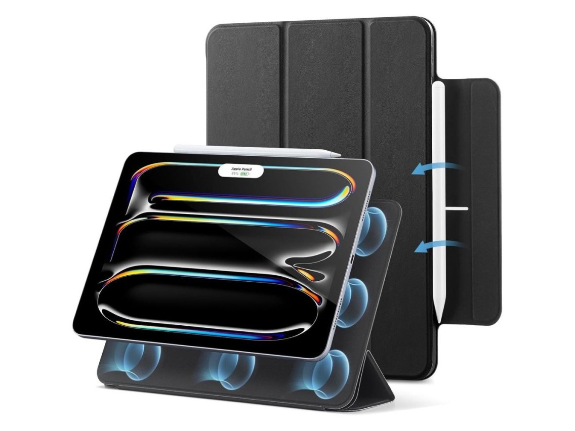 Funda magnética ESR Rebound para iPad Pro de 11'' (2024) - Negra