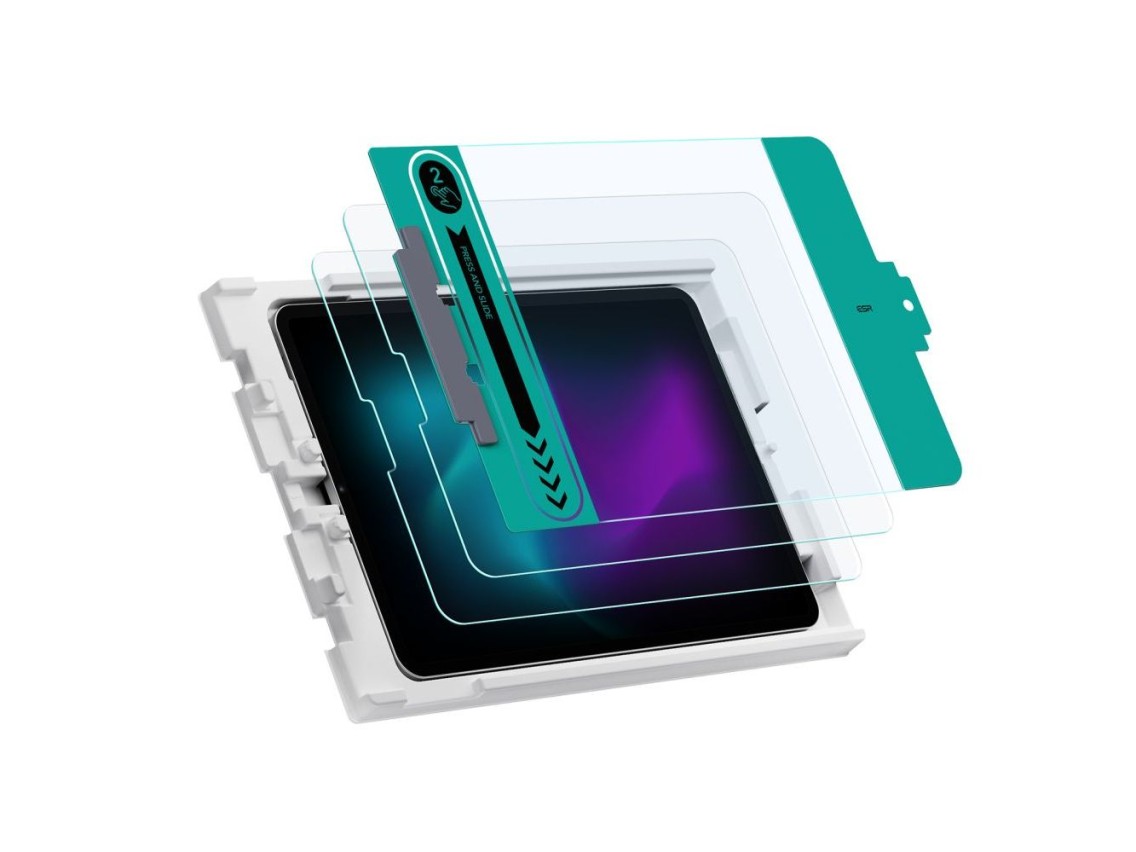 Protector de pantalla de vidrio templado ESR Armorite para iPad Air 10.9'' 4/5 2020-2022 / Pro 11.2'
