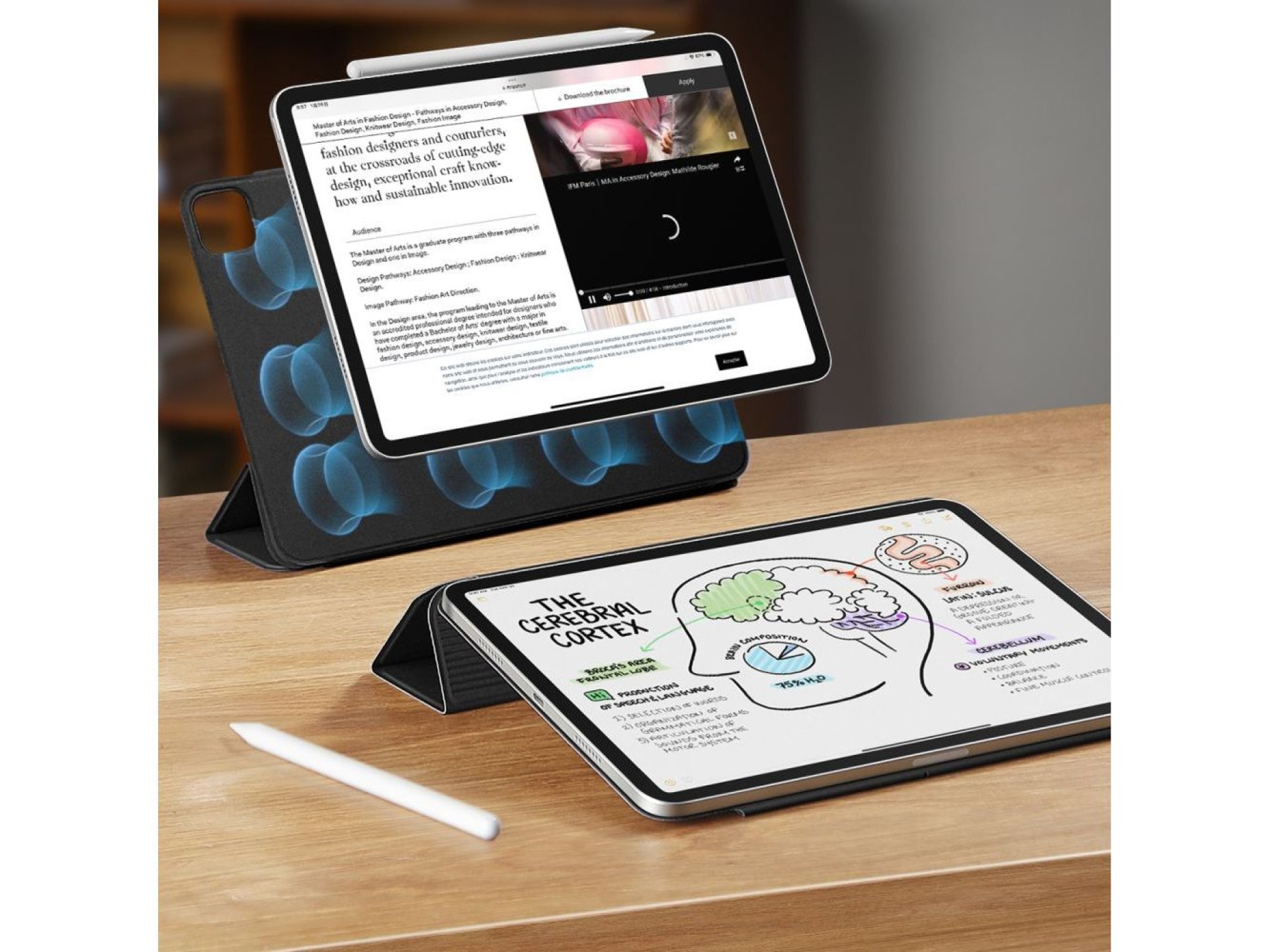 Capa magnética ESR Rebound para iPad Pro 12,9'' (2020/2021/2022) / 13'' (2024/2025/2026) - Preta