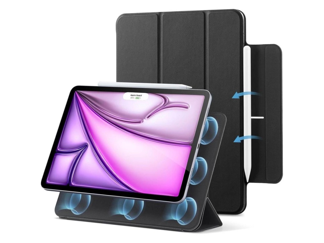 Capa magnética ESR Rebound para iPad Pro 12,9'' (2020/2021/2022) / 13'' (2024/2025/2026) - Preta