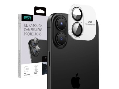 ESR Armorite Tempered Glass for iPhone 16 / 16 Plus Camera - Black ESR Armorite Tempered Glass for iPhone 16 / 16 Plus Camera - Black