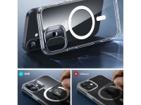Capa ESR Classic Hybrid Halolock MagSafe + Película de Vidro Temperado para iPhone 16 - Transparente Capa ESR Classic Hybrid Halolock MagSafe + Película de Vidro Temperado para iPhone 16 - Transparente