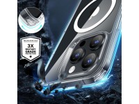 Capa ESR Classic Hybrid Halolock MagSafe + Película de Vidro Temperado para iPhone 16 Pro Max - Tran Capa ESR Classic Hybrid Halolock MagSafe + Película de Vidro Temperado para iPhone 16 Pro Max - Tran