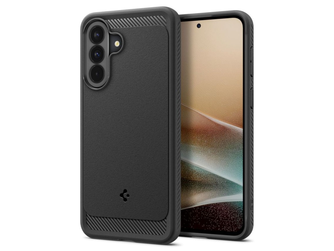 Capa Spigen Rugged Armor para Samsung Galaxy A37 5G - Preta