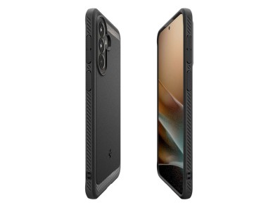 Capa Spigen Rugged Armor para Samsung Galaxy A57 5G - Preta