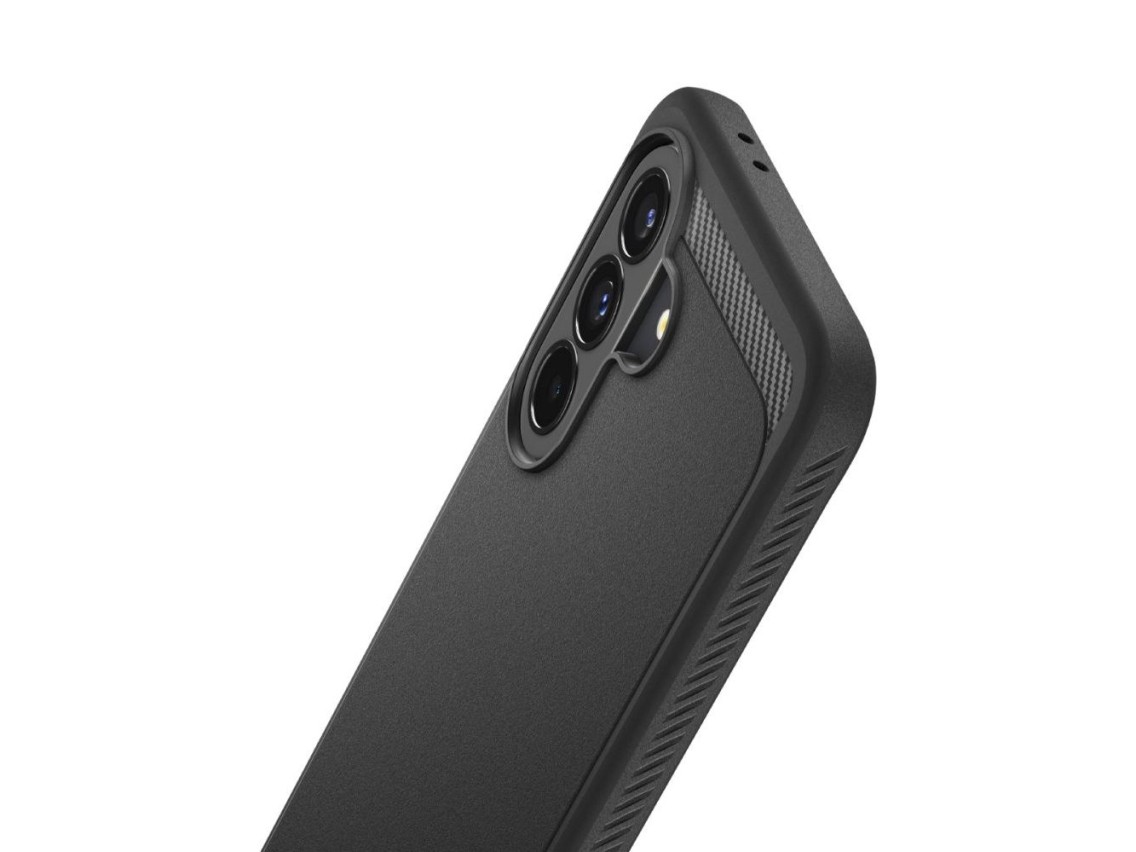 Capa Spigen Rugged Armor para Samsung Galaxy A37 5G - Preta
