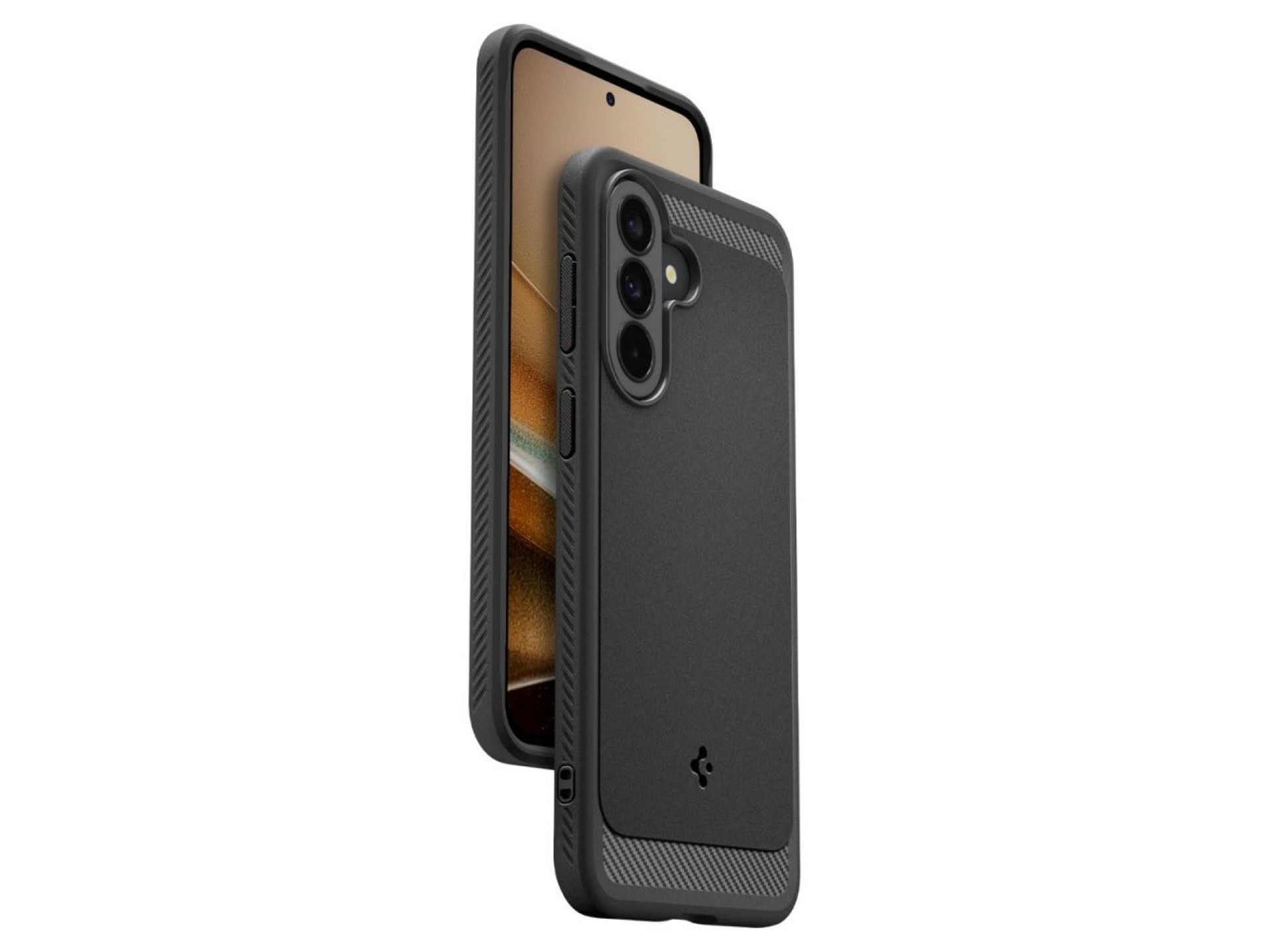 Capa Spigen Rugged Armor para Samsung Galaxy A37 5G - Preta