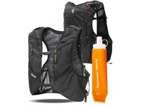 Chaleco de running Spigen A721 Dynamic Shield ML con bid�n flexible de 500 ml - Negro