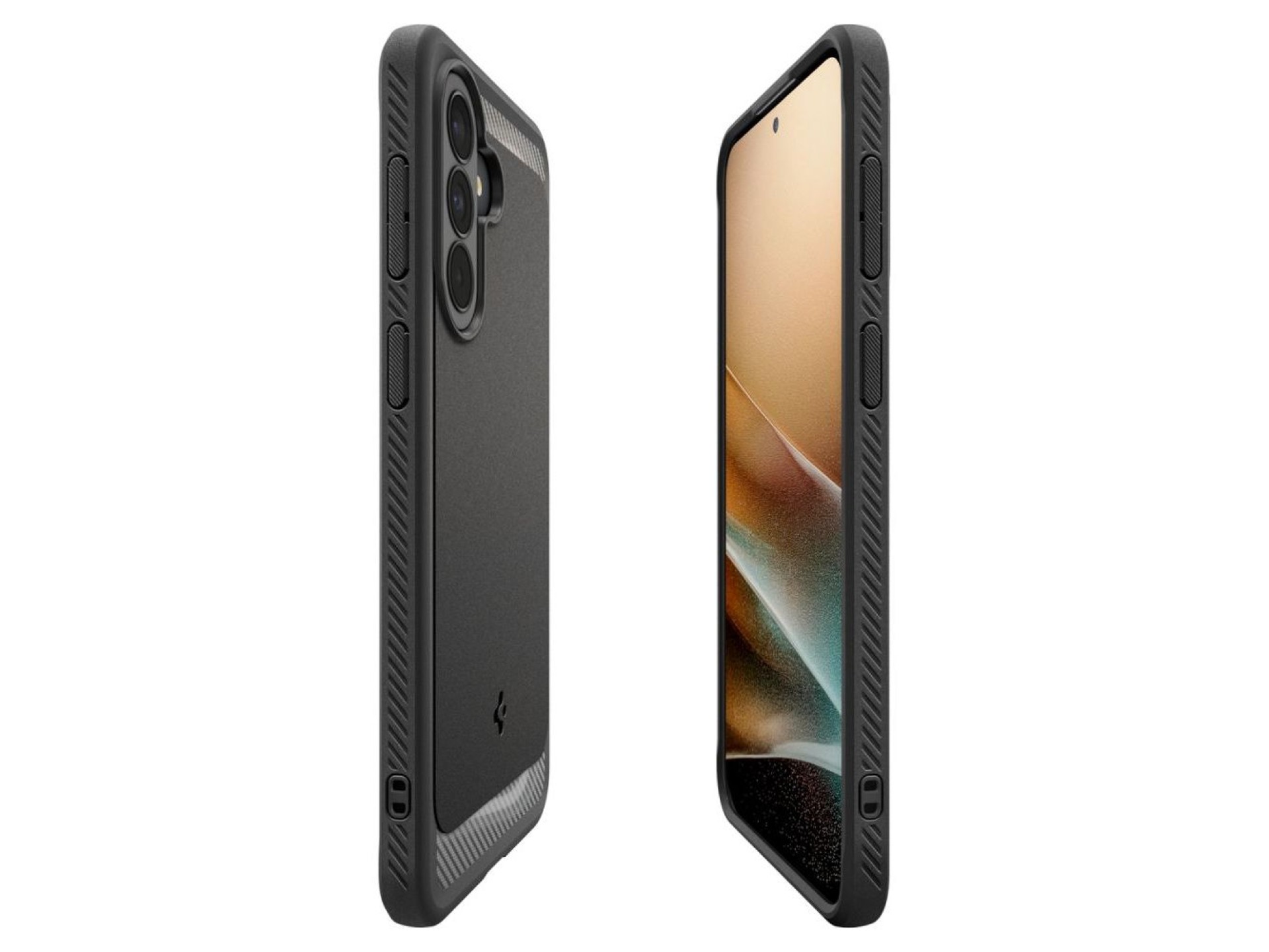Capa Spigen Rugged Armor para Samsung Galaxy A37 5G - Preta