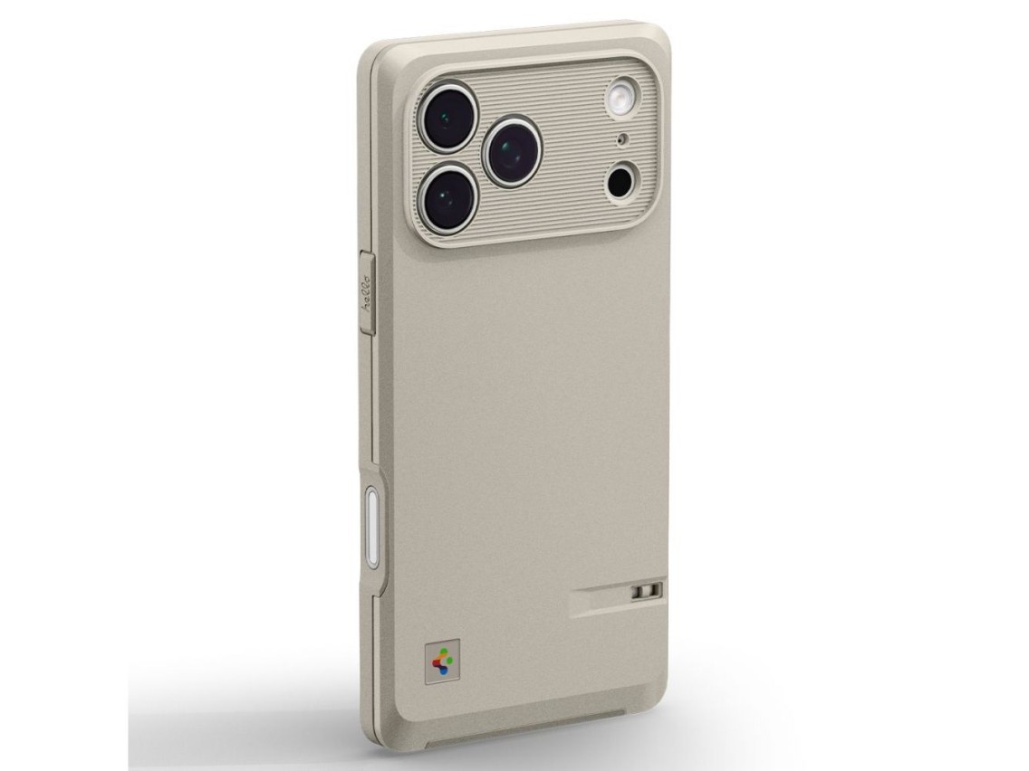 Capa Spigen Classic LS MagSafe para iPhone 17 Pro Max - Bege