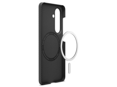 Spigen AirSkin Aramid Mag MagSafe Case for Samsung Galaxy S26 - Black Spigen AirSkin Aramid Mag MagSafe Case for Samsung Galaxy S26 - Black