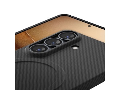 Spigen AirSkin Aramid Mag MagSafe Case for Samsung Galaxy S26 - Black Spigen AirSkin Aramid Mag MagSafe Case for Samsung Galaxy S26 - Black