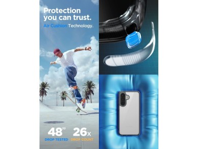 Funda Spigen Ultra Hybrid para Samsung Galaxy A57 5G - Transparente Funda Spigen Ultra Hybrid para Samsung Galaxy A57 5G - Transparente