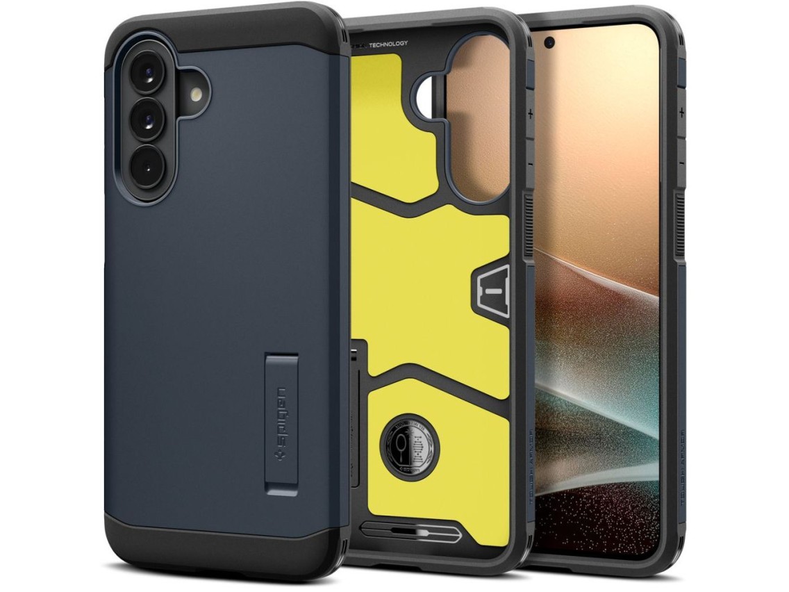 Capa Spigen Tough Armor para Samsung Galaxy A57 5G - Azul Marinho
