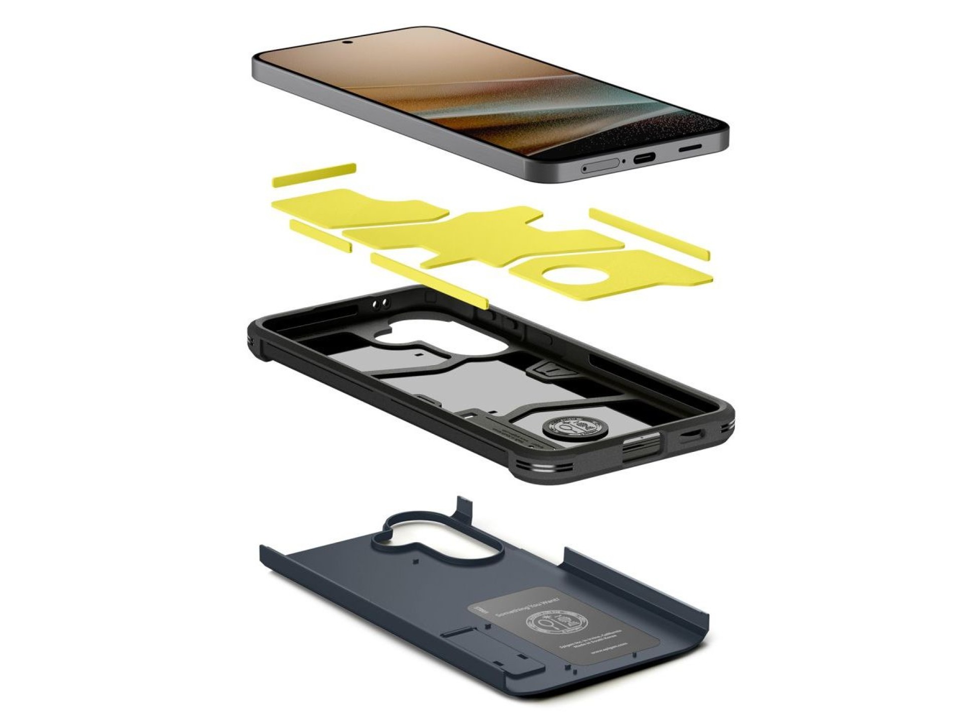 Funda Spigen Tough Armor para Samsung Galaxy A57 5G - Azul marino