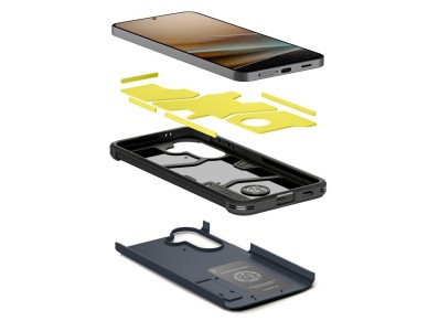 Capa Spigen Tough Armor para Samsung Galaxy A57 5G - Azul Marinho Capa Spigen Tough Armor para Samsung Galaxy A57 5G - Azul Marinho