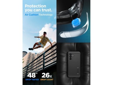 Funda Spigen Tough Armor para Samsung Galaxy A57 5G - Negra