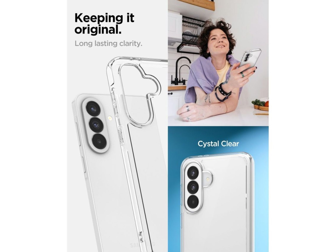 Funda Spigen Ultra Hybrid para Samsung Galaxy A37 5G - Transparente