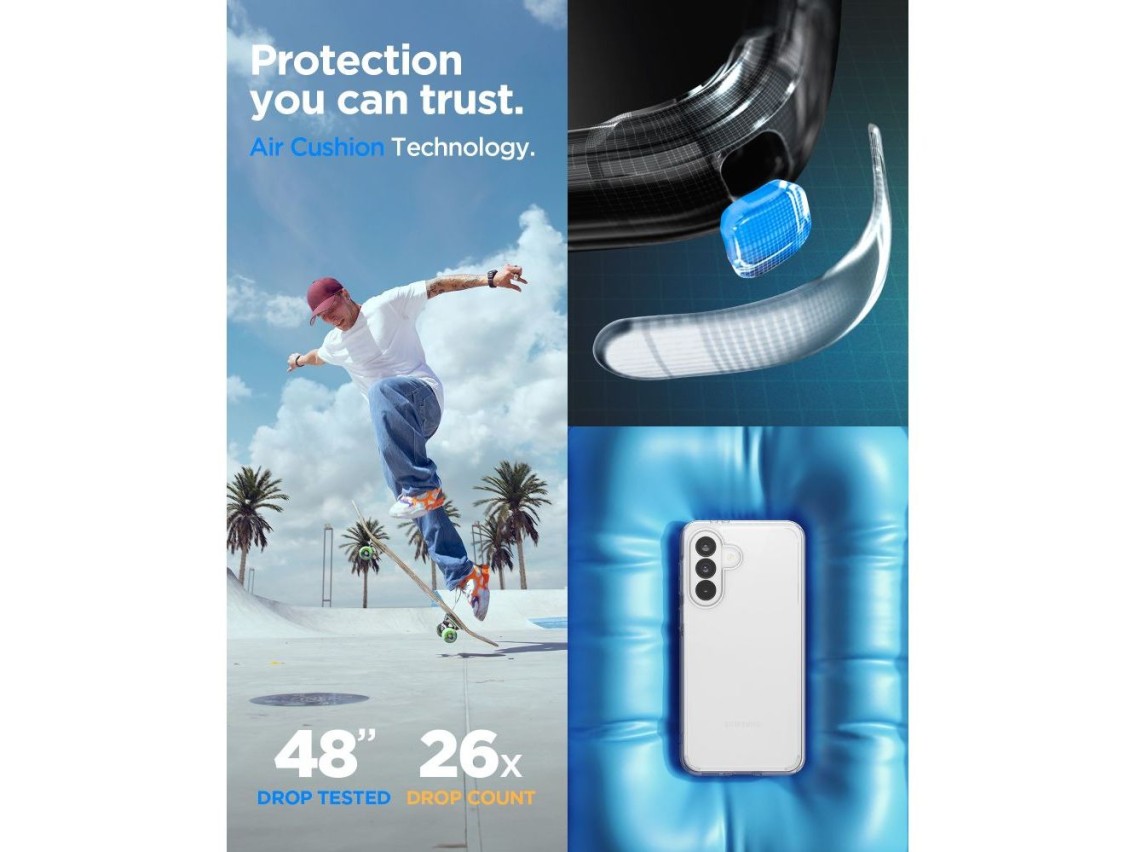 Funda Spigen Ultra Hybrid para Samsung Galaxy A37 5G - Transparente