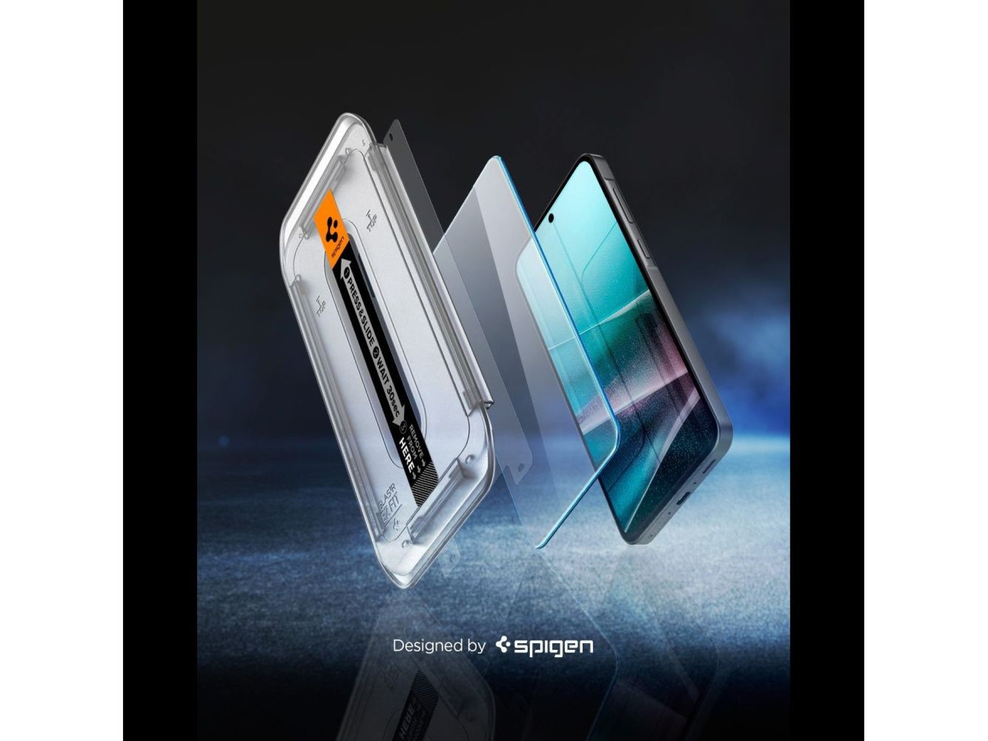 Protector de pantalla de vidrio templado Spigen Glas.tR EZ Fit para Samsung Galaxy A36 / A37 5G