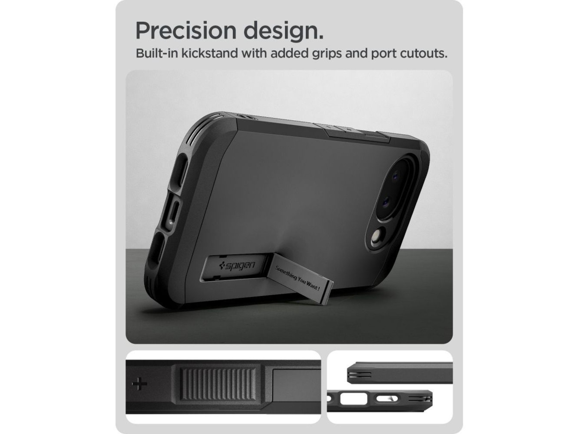 Capa Spigen Tough Armor Mag MagSafe para Google Pixel 10A - preta