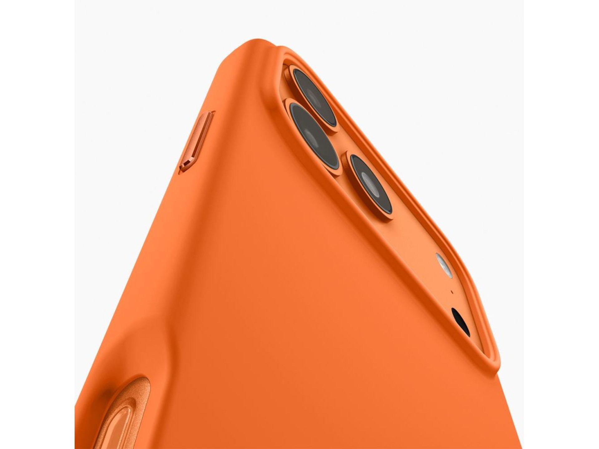Spigen Silicone Fit Mag Case for iPhone 17 Pro - Orange