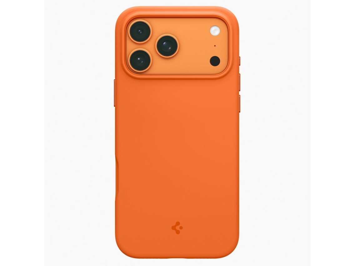 Spigen Silicone Fit Mag Case for iPhone 17 Pro - Orange