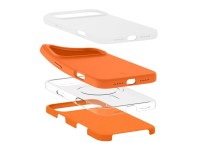Spigen Silicone Fit Mag Case for iPhone 17 Pro - Orange