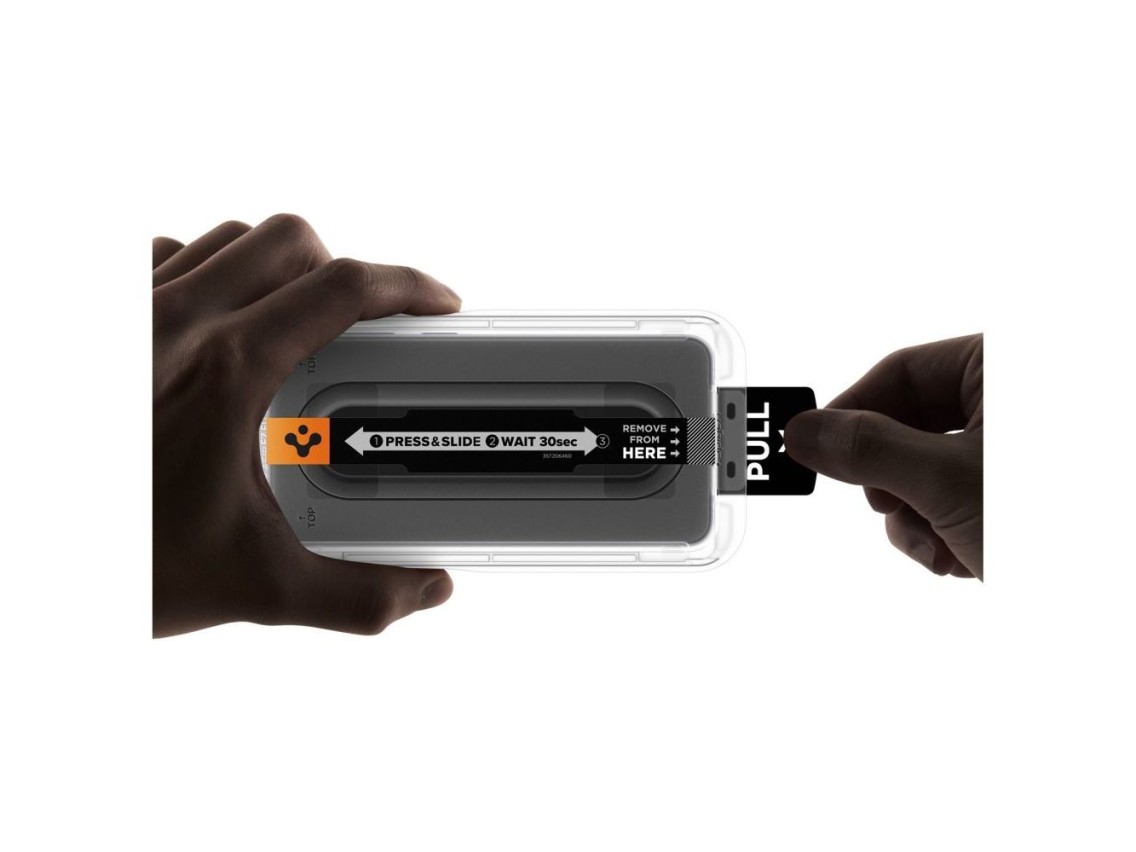 Spigen Glas.tR EZ Fit Pro - Paquete de 2 protectores de pantalla de vidrio templado para Samsung Gal