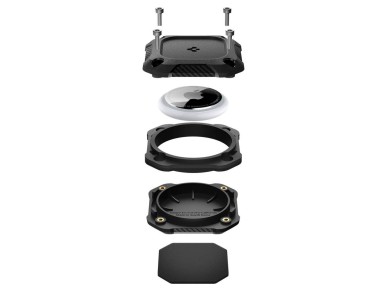 Spigen Tough Armor 4-Pack Case for Apple AirTag 1/2 - Black