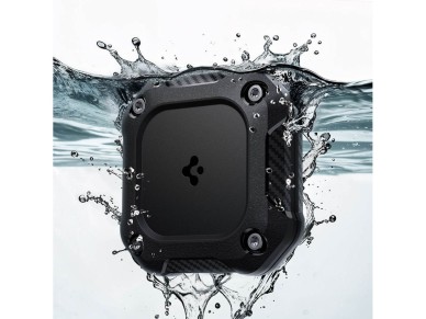 Spigen Tough Armor 4-Pack Case for Apple AirTag 1/2 - Black
