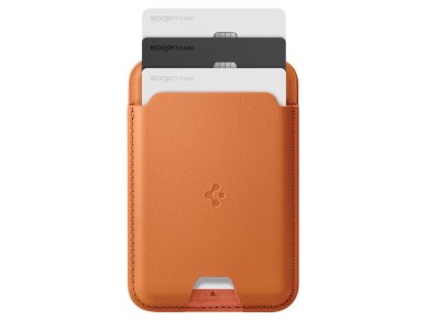 Carteira Magn�tica para Celular Spigen Valentinus MagSafe - Laranja