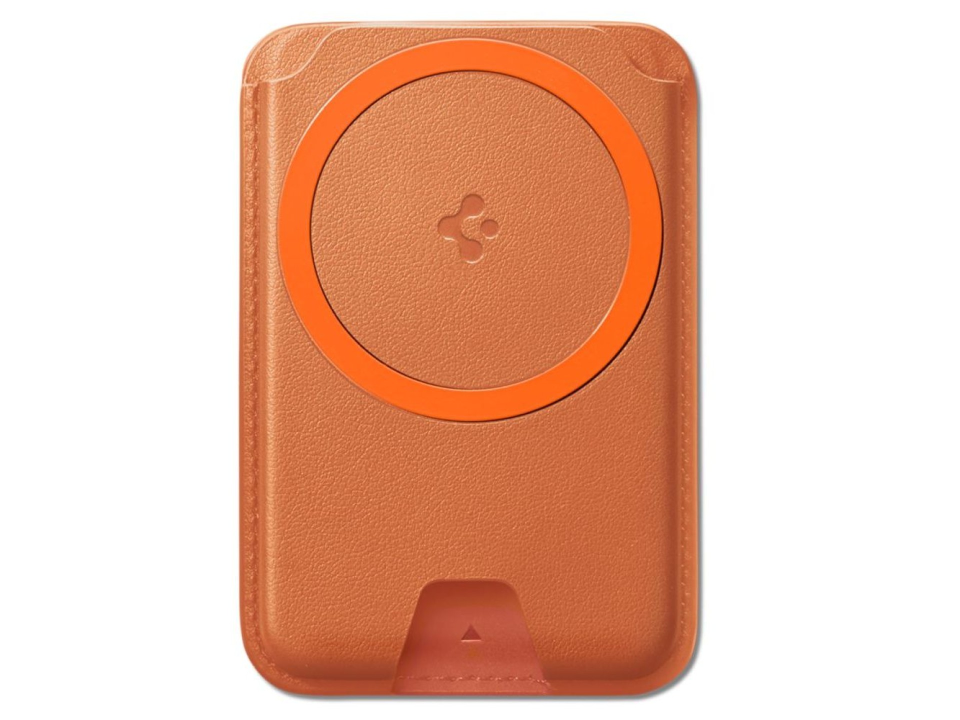 Carteira Magnética para Celular Spigen Valentinus MagFit+ MagSafe - Laranja