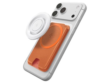 Carteira Magn�tica para Celular Spigen Valentinus MagFit+ MagSafe - Laranja