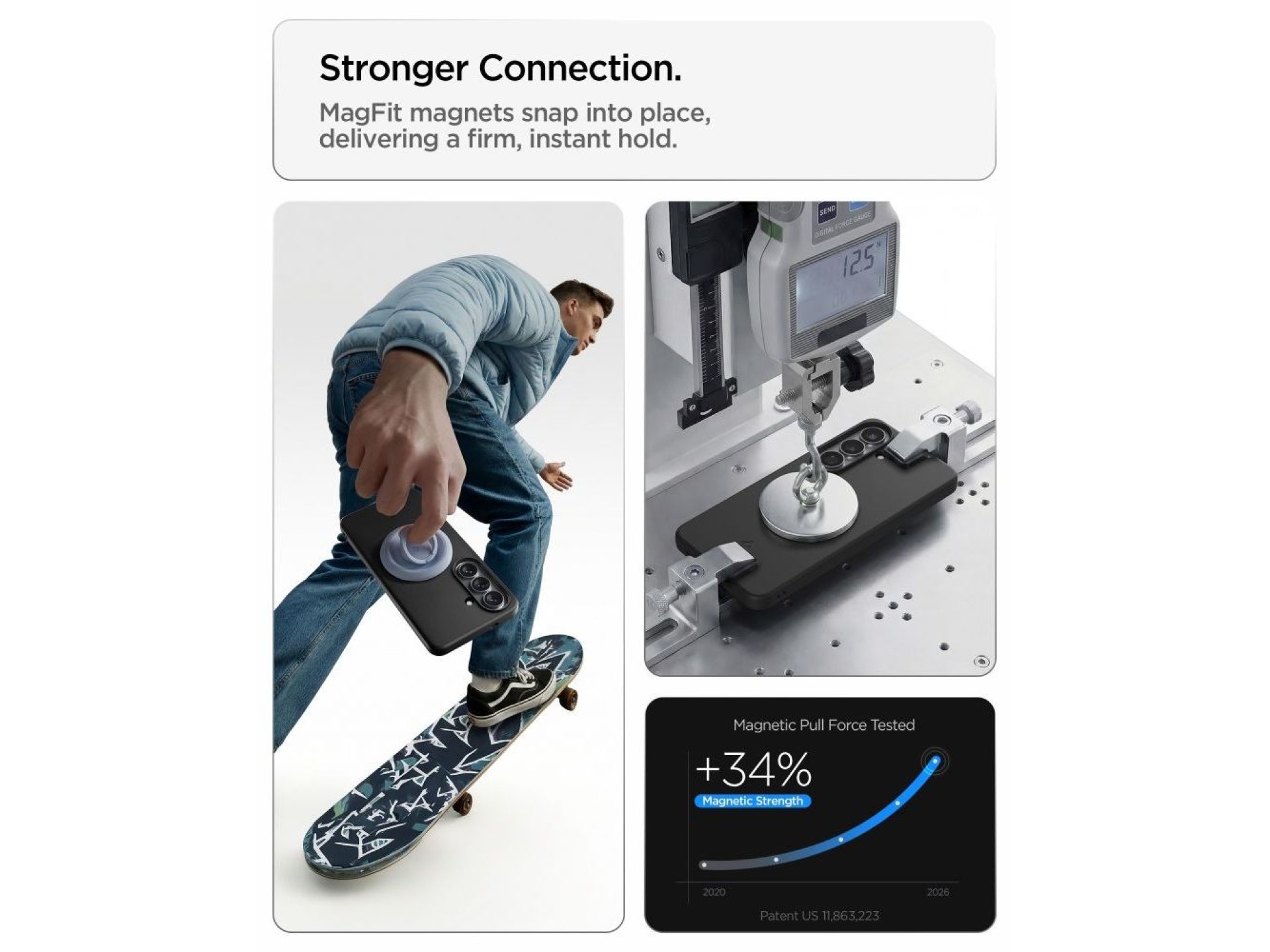 Spigen Thin Fit Mag MagSafena Samsung Galaxy S26 Case - Black