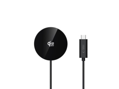 Tech-Protect A50 MagSafe 25W QI2.2 Wireless Charger - Black Tech-Protect A50 MagSafe 25W QI2.2 Wireless Charger - Black
