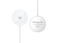 Tech-Protect A50 MagSafe 25W QI2.2 Wireless Charger - White Tech-Protect A50 MagSafe 25W QI2.2 Wireless Charger - White