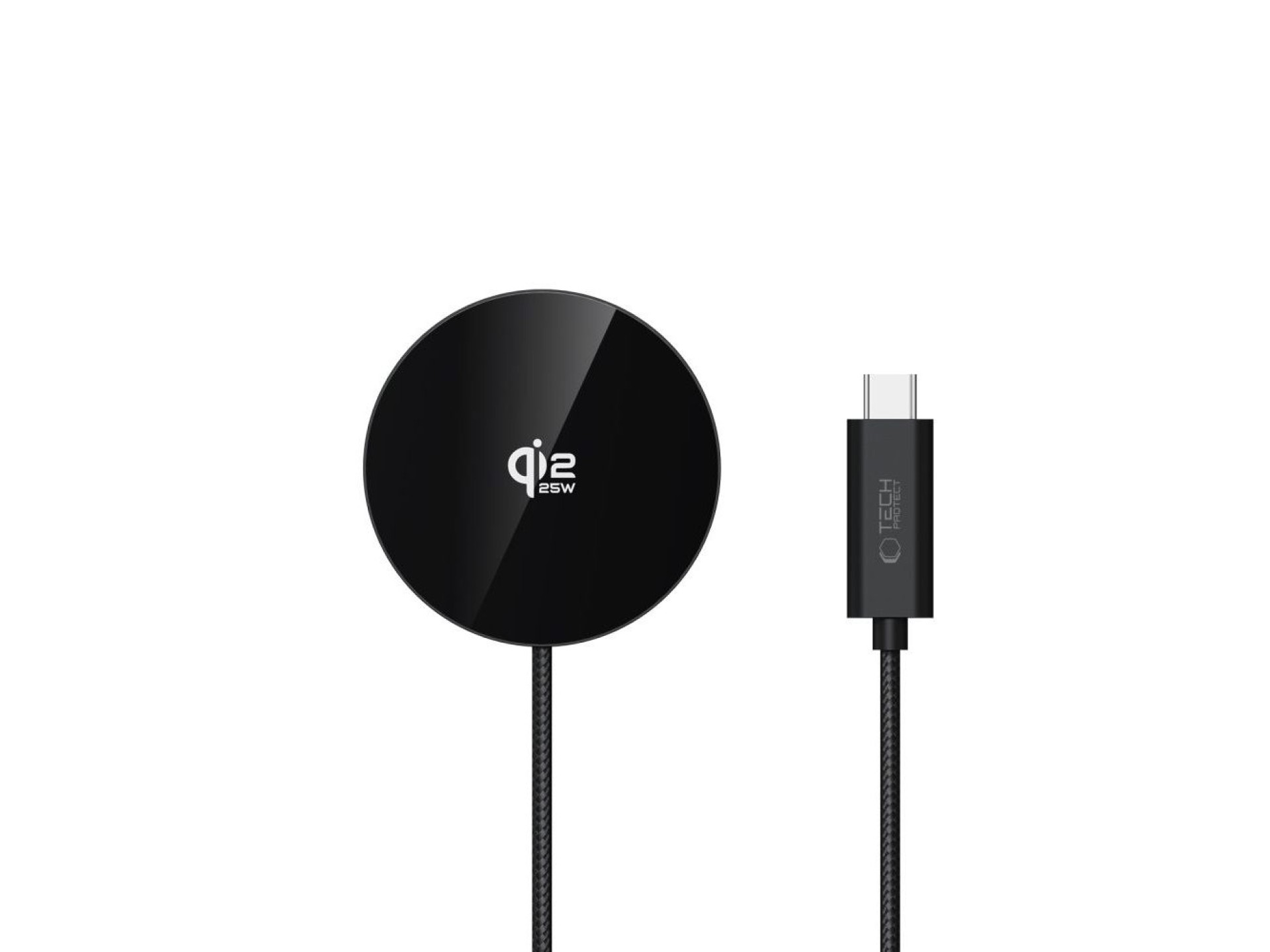 Tech-Protect A50 MagSafe 25W QI2.2 Wireless Charger - Black